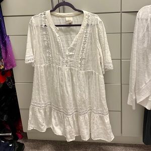 White tunic Knox Rose